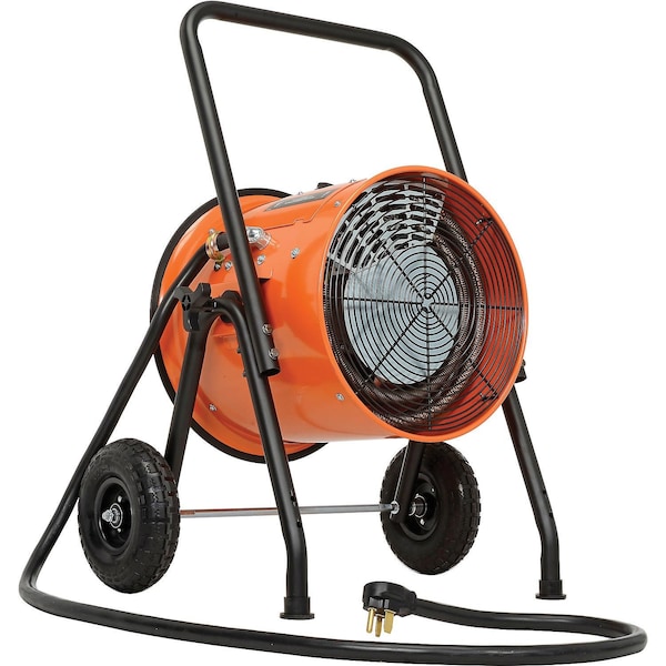 Global Industrial Portable Salamander Heater with 8'L Cord, 240V, 10KW 653558 - main